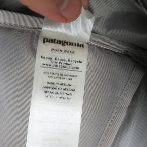 Patagonia Arbor Day Pack 20L One Size Black Water Resistant Adjustable Hike LOGO - Picture 5 of 12